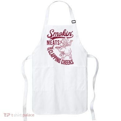 Smoking Meats And Clapping Cheeks Apron