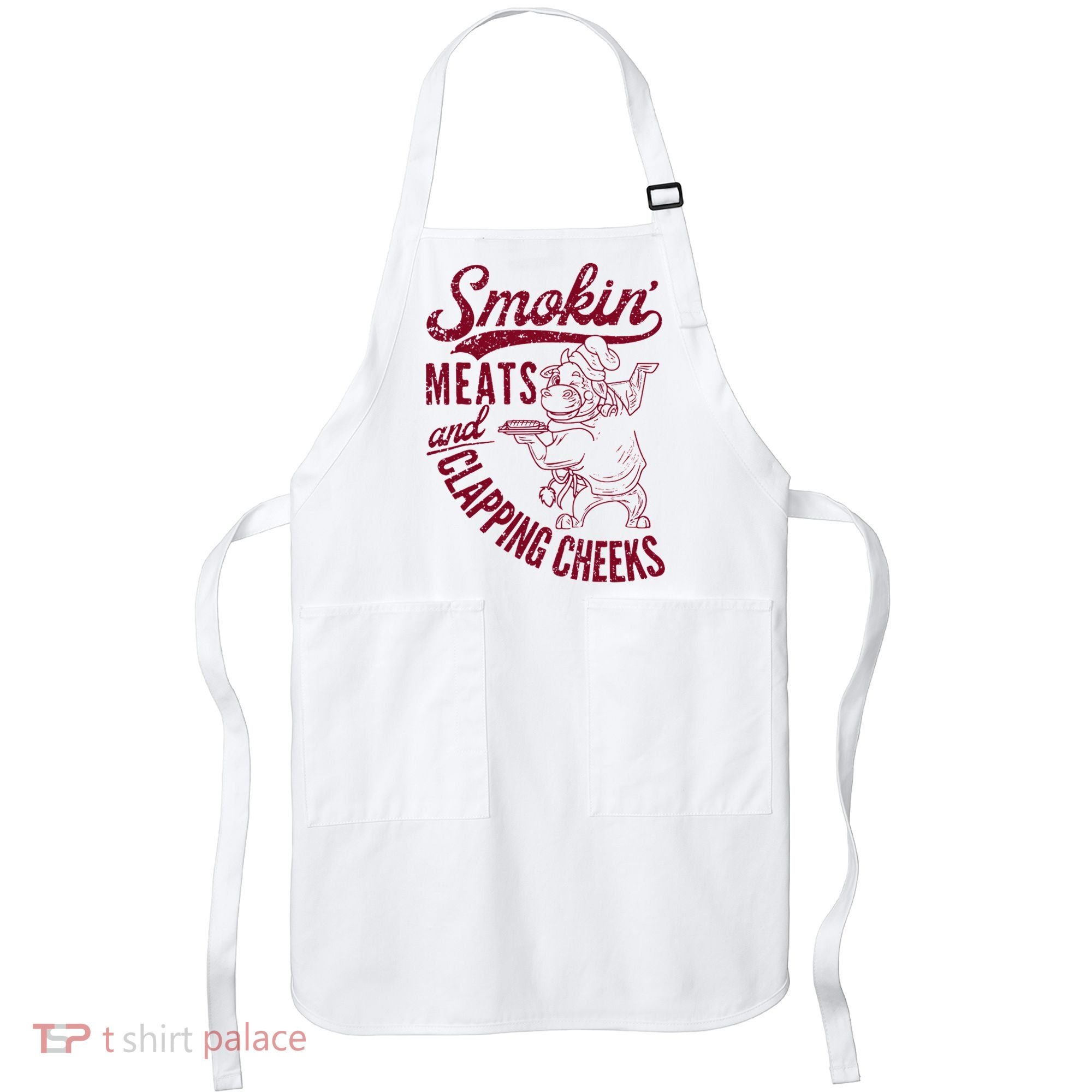 Smoking Meats And Clapping Cheeks Apron
