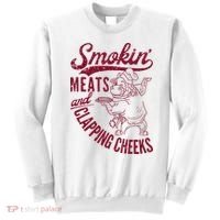 Smoking Meats And Clapping Cheeks Sweatshirt thumb 0