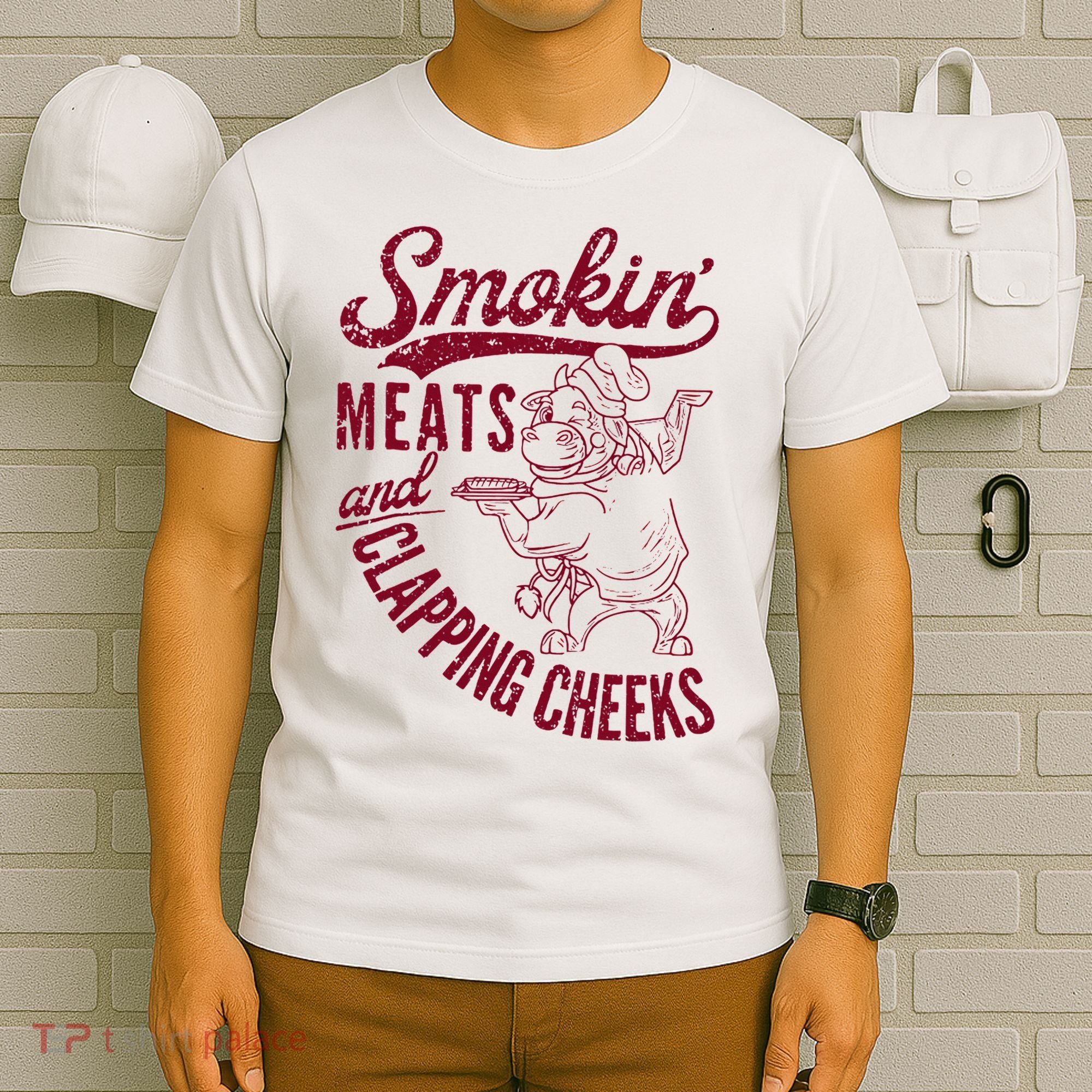 Smoking Meats And Clapping Cheeks T-Shirt