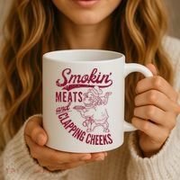 Smoking Meats And Clapping Cheeks Coffee Mug thumb 3