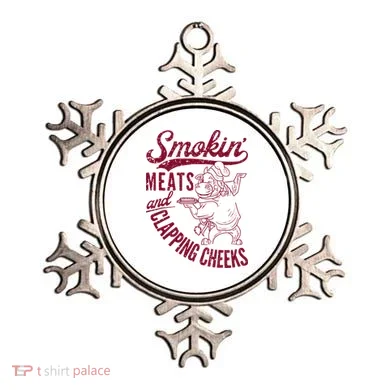 Smoking Meats And Clapping Cheeks Ornament