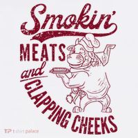 Smoking Meats And Clapping Cheeks Ornament thumb 1