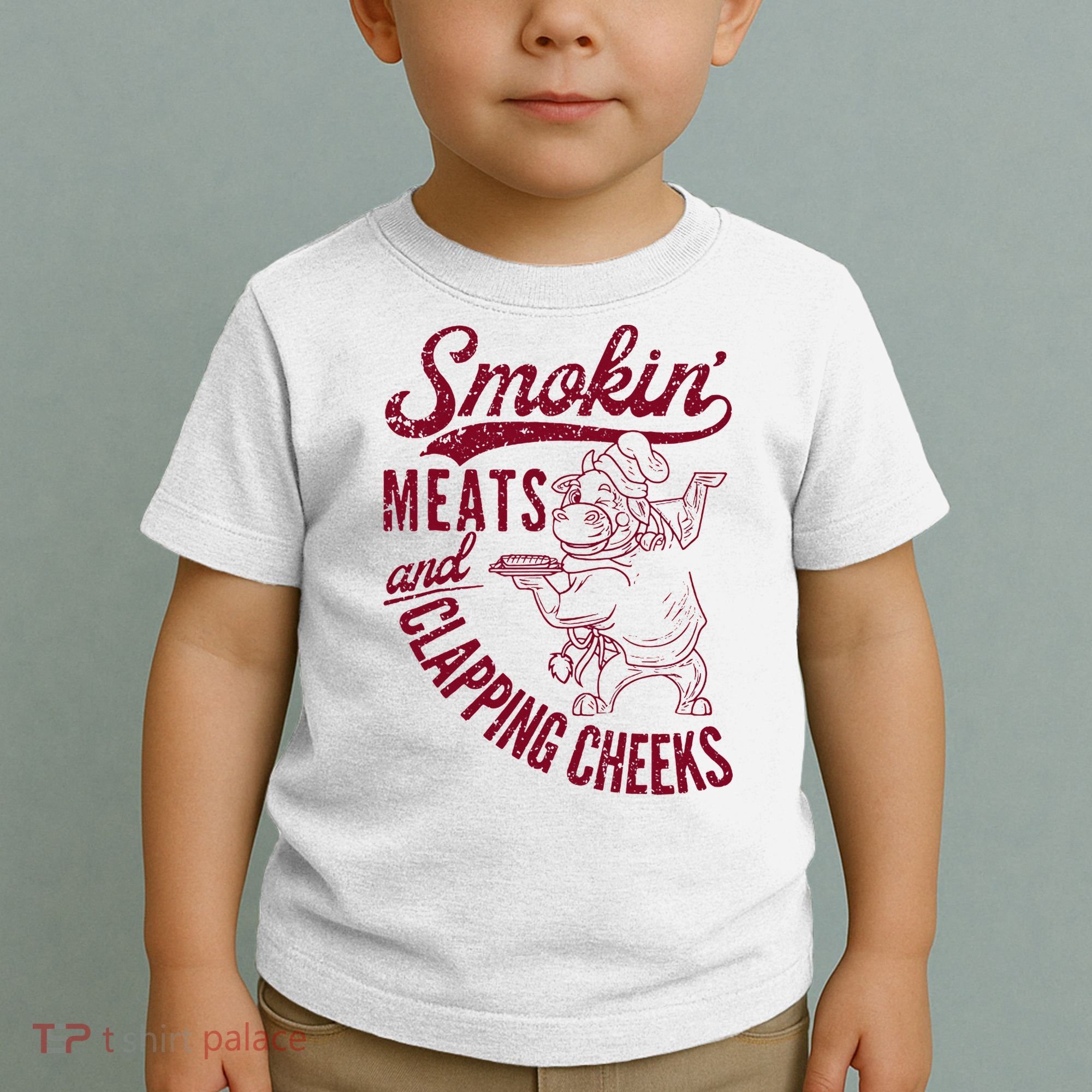 Smoking Meats And Clapping Cheeks Toddler T-Shirt