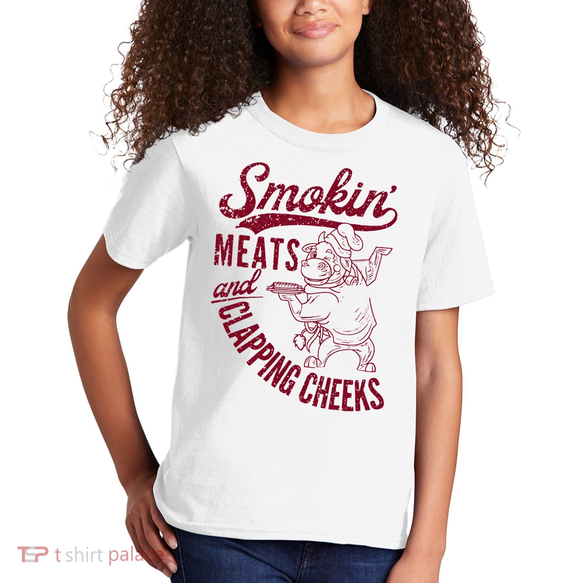 Smoking Meats And Clapping Cheeks Kids T-Shirt