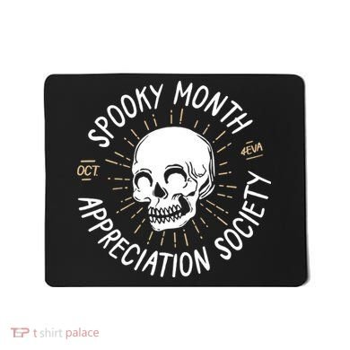 Spooky Month Appreciation Society Mousepad