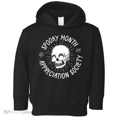 Spooky Month Appreciation Society Toddler Hoodie
