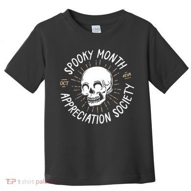 Spooky Month Appreciation Society Toddler T-Shirt