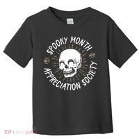 Spooky Month Appreciation Society Toddler T-Shirt thumb 0
