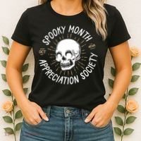 Spooky Month Appreciation Society Women's T-Shirt thumb 2