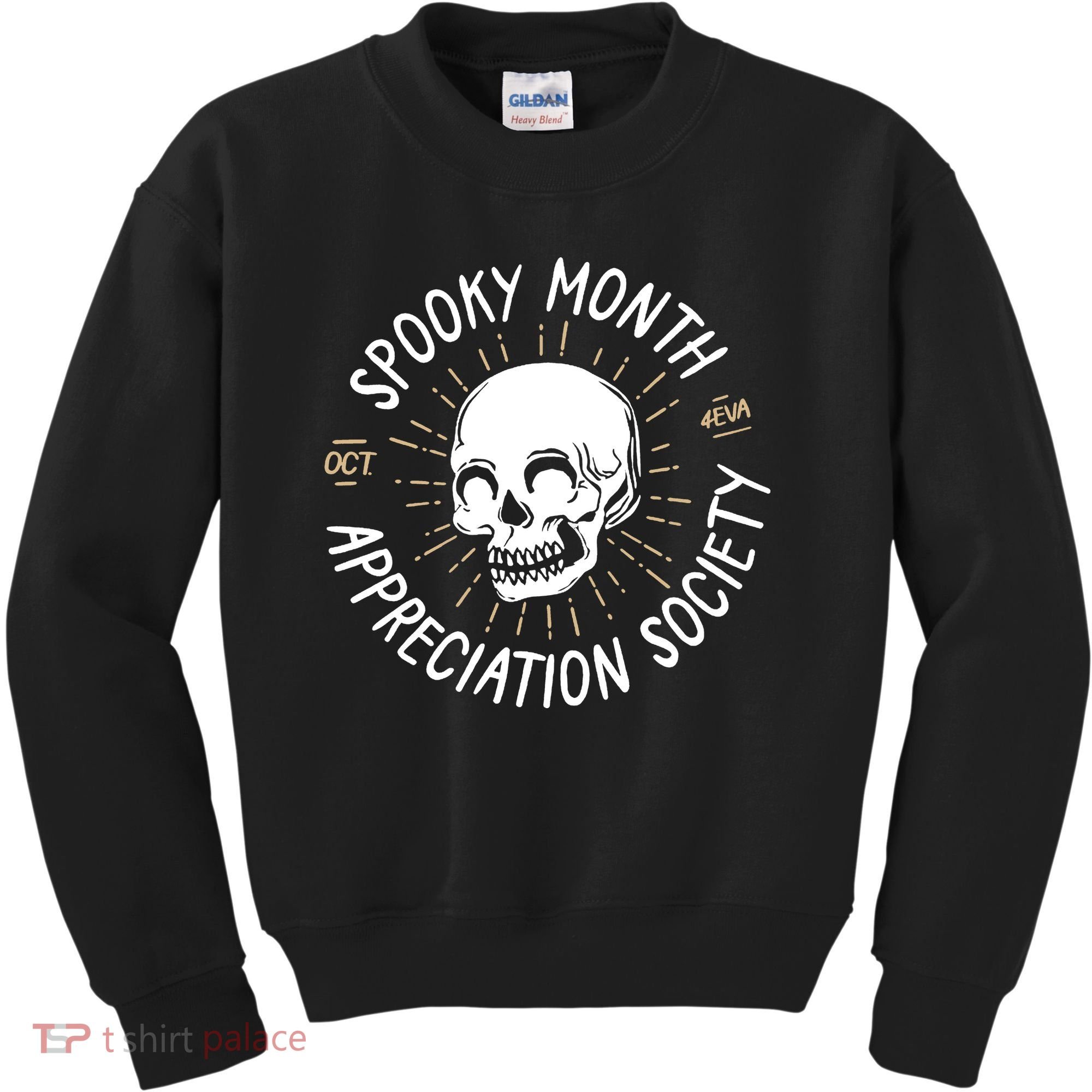 Spooky Month Appreciation Society Kids Sweatshirt