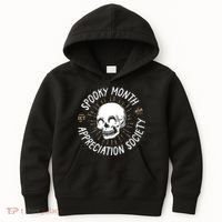 Spooky Month Appreciation Society Kids Hoodie thumb 0