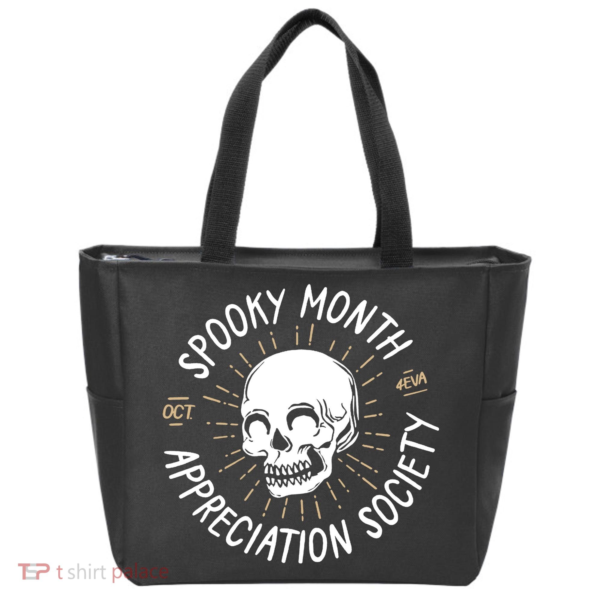 Spooky Month Appreciation Society Tote Bag