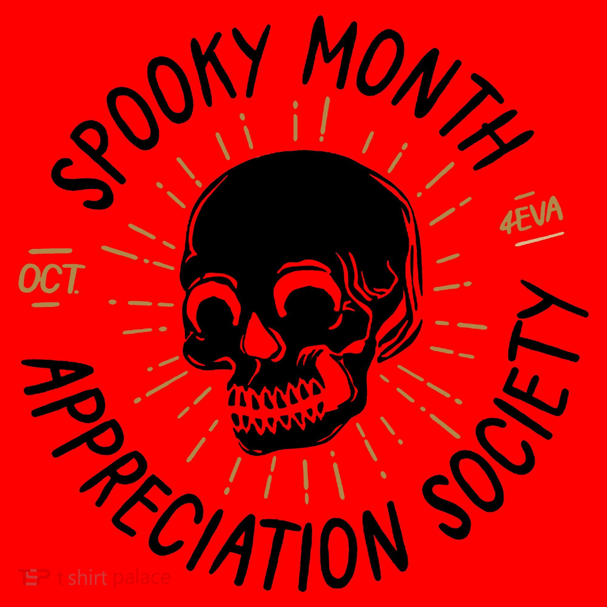 Spooky Month Appreciation Society Santa Hat