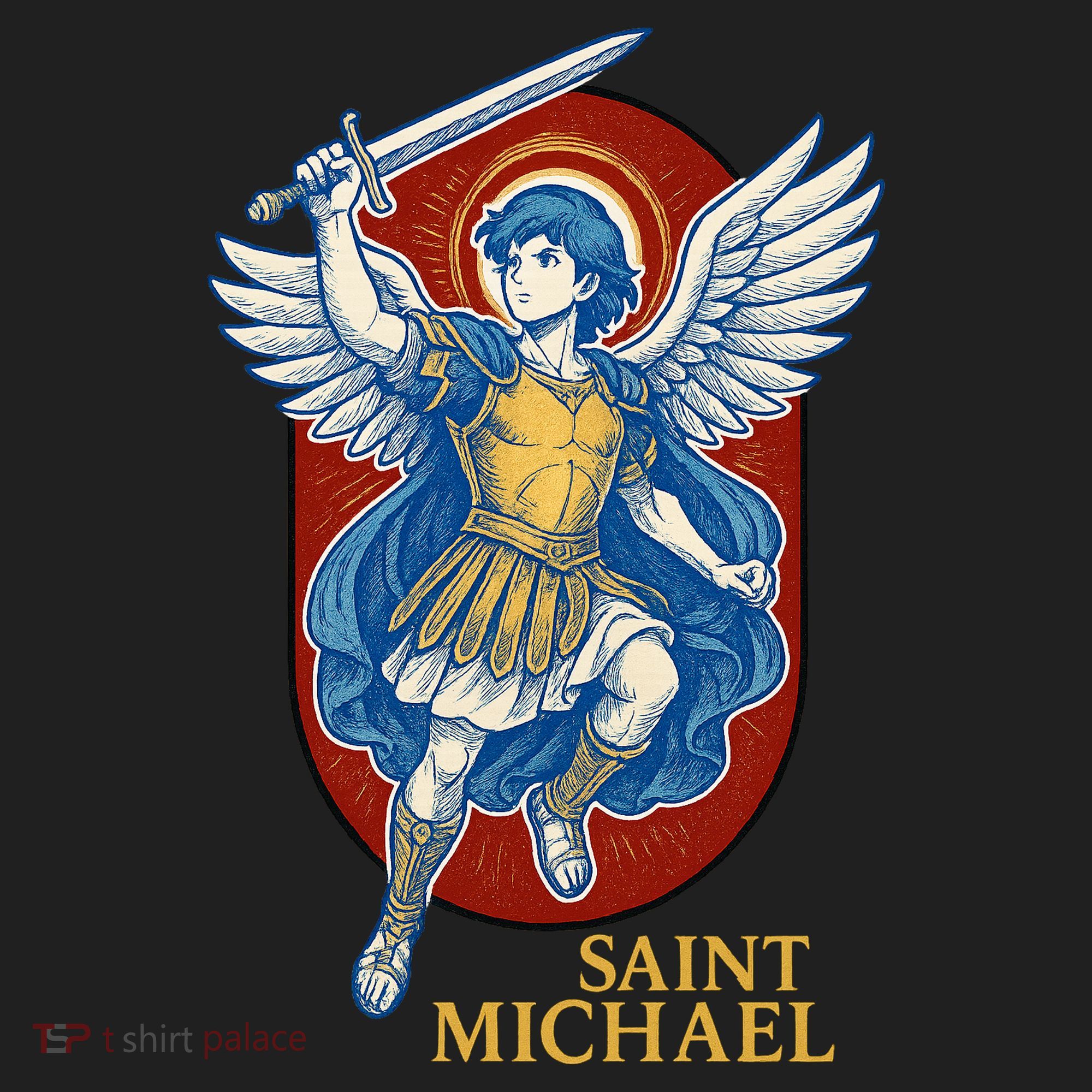 Saint Michael Anime Women's Sweatshirt