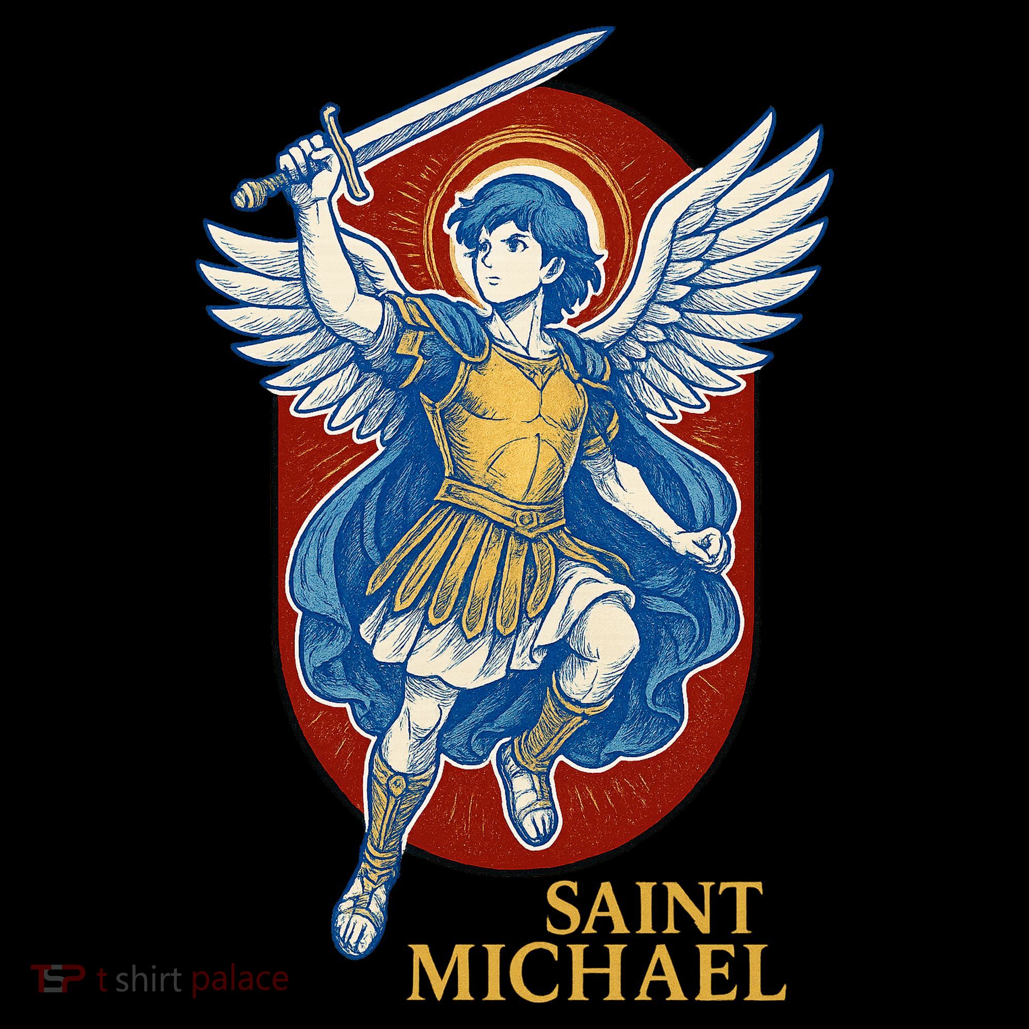 Saint Michael Anime Backpack