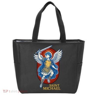 Saint Michael Anime Tote Bag