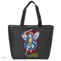 Saint Michael Anime Tote Bag thumb 0