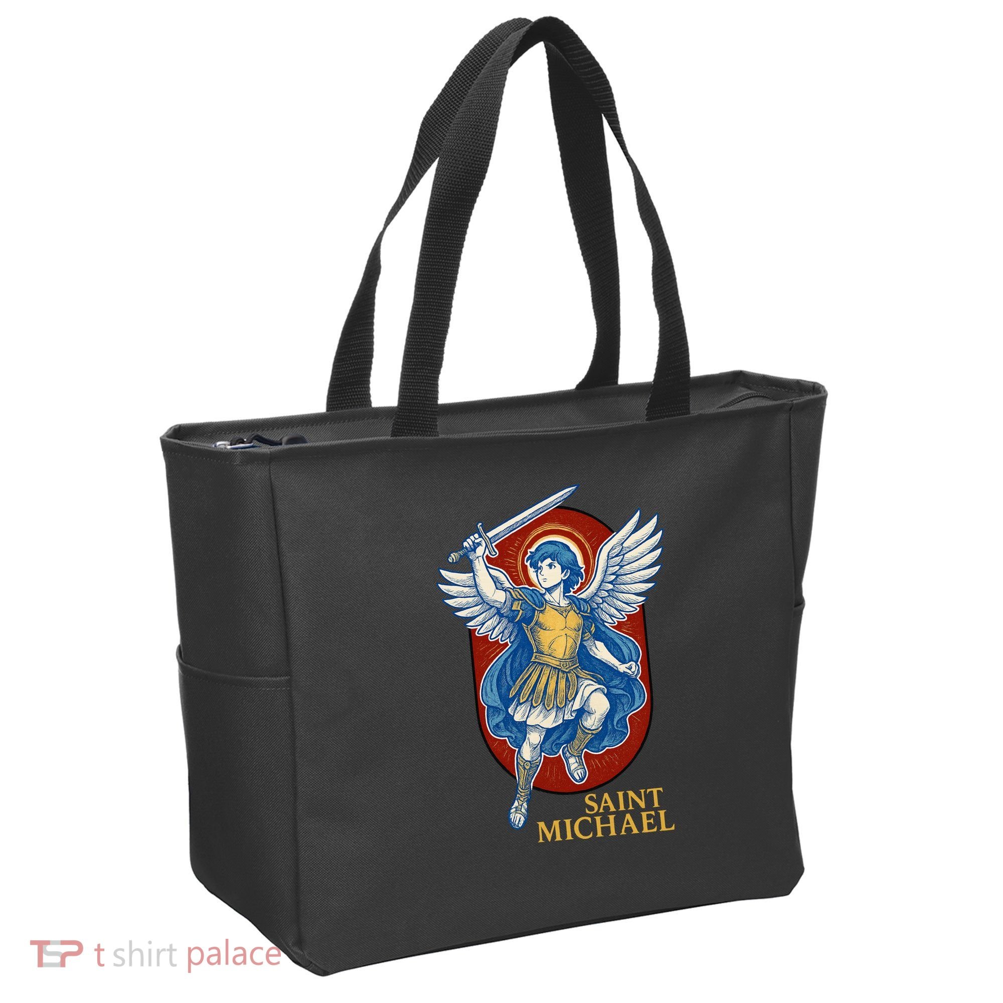 Saint Michael Anime Tote Bag