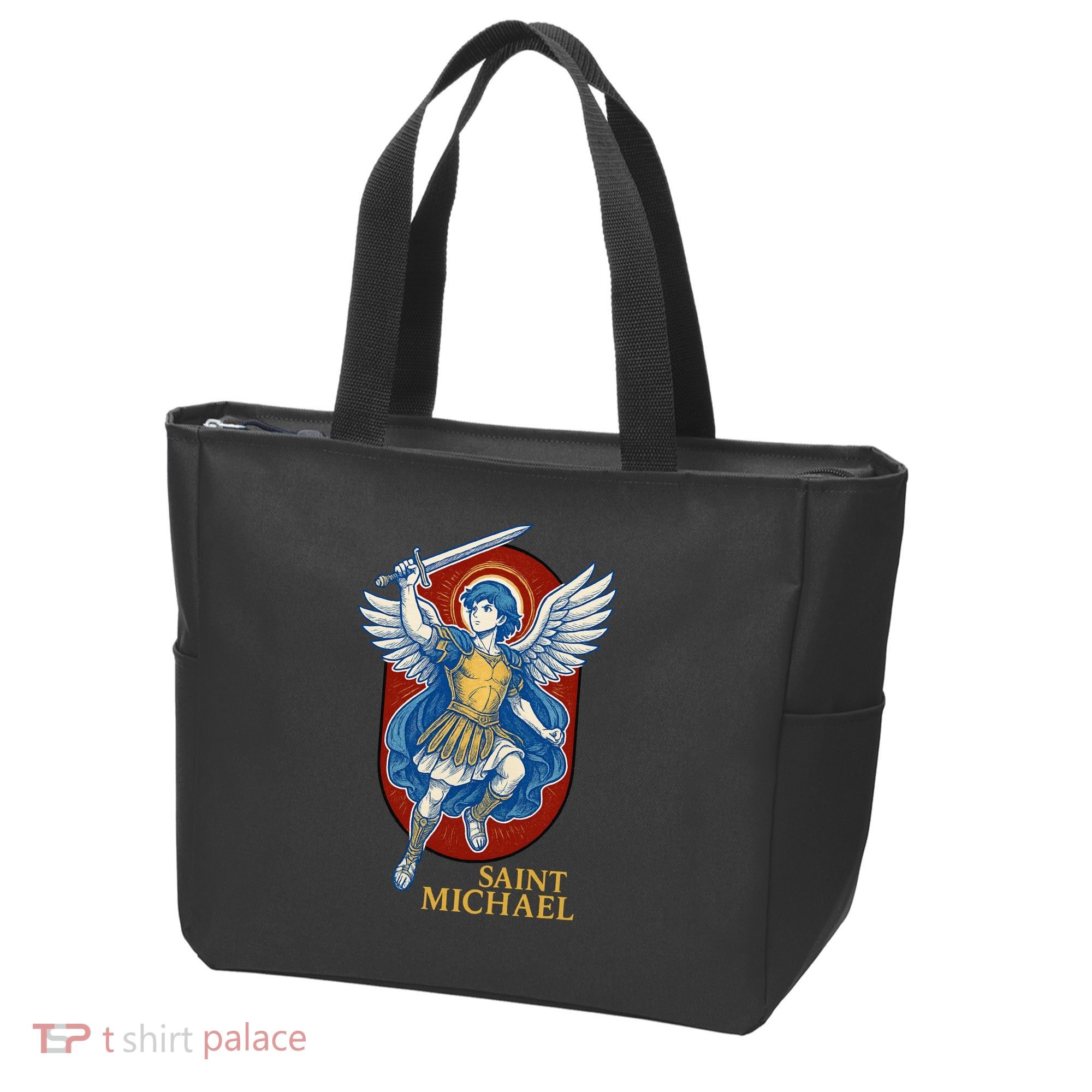 Saint Michael Anime Tote Bag