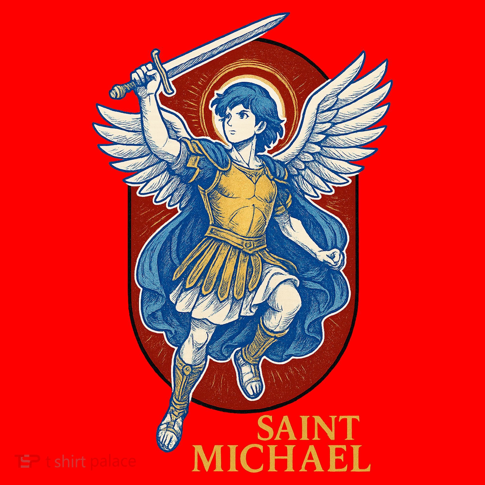 Saint Michael Anime Santa Hat