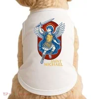 Saint Michael Anime Doggie Tank thumb 0