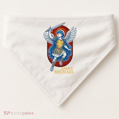 Saint Michael Anime USA-Made Doggie Bandana