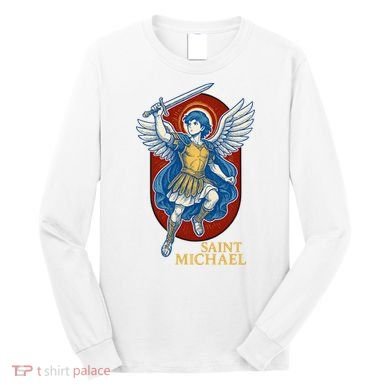 Saint Michael Anime Long Sleeve Shirt