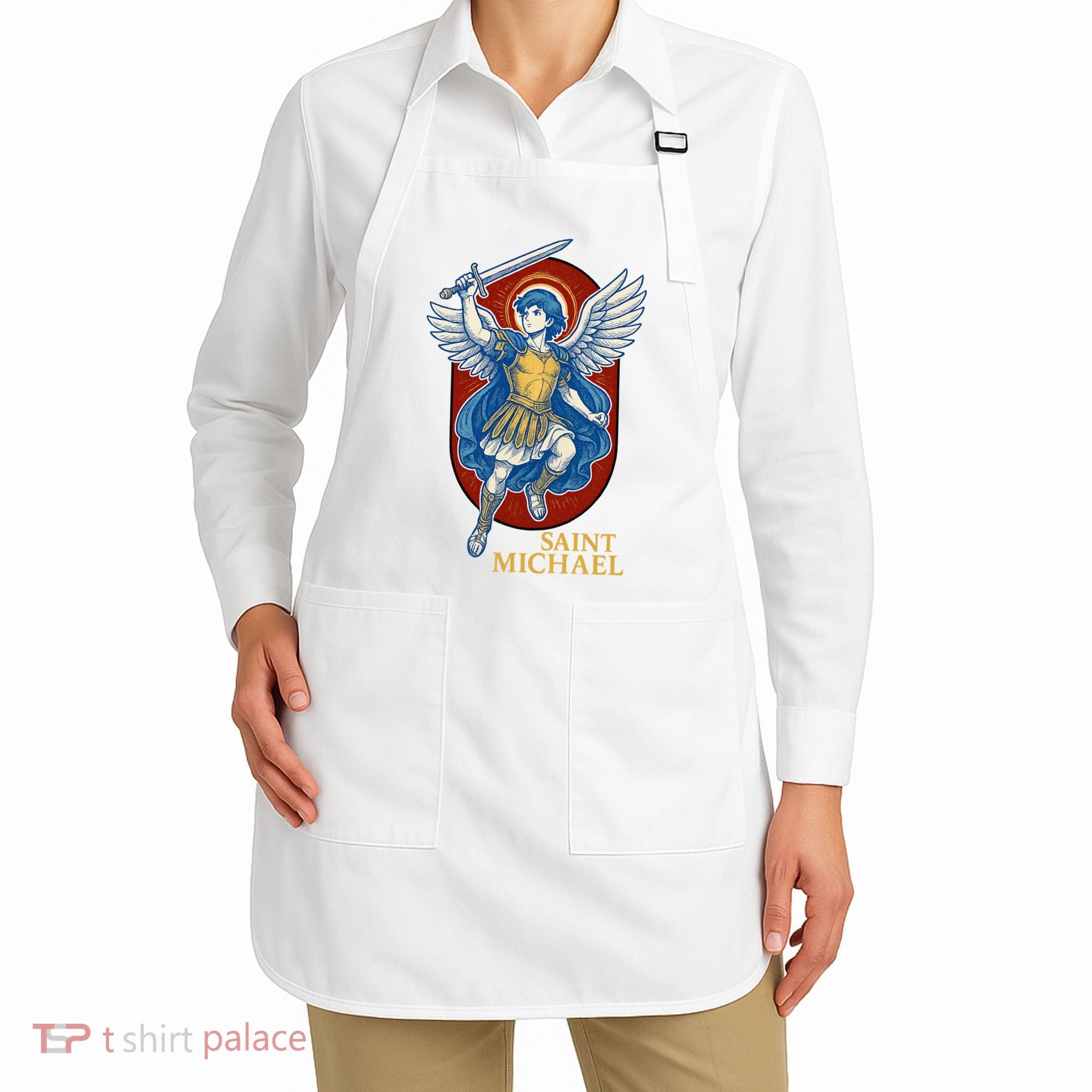Saint Michael Anime Apron