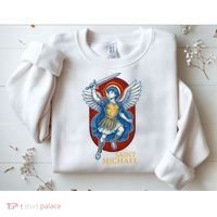 Saint Michael Anime Sweatshirt thumb 2
