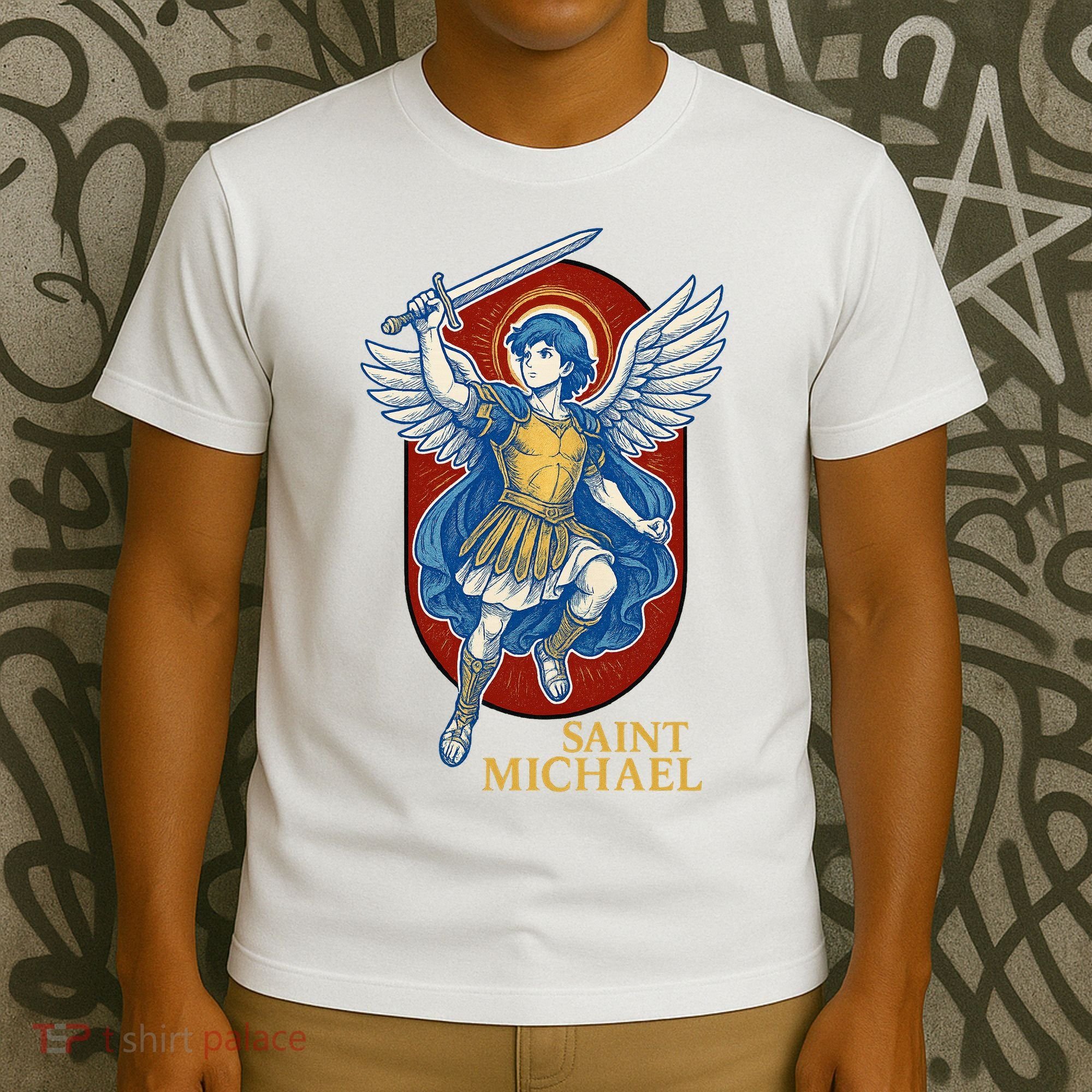 Saint Michael Anime T-Shirt