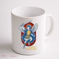 Saint Michael Anime Coffee Mug thumb 1