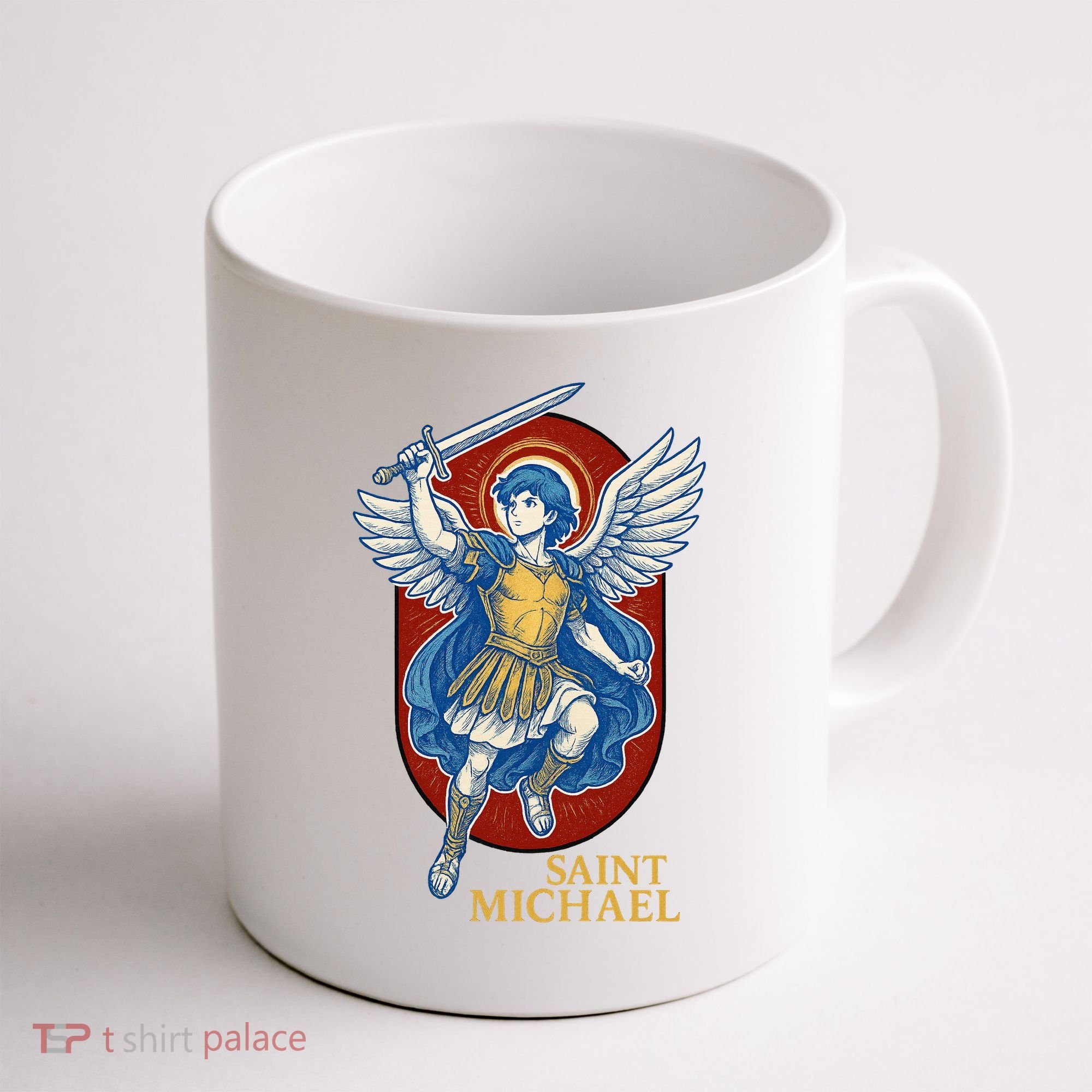 Saint Michael Anime Coffee Mug