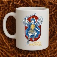 Saint Michael Anime Coffee Mug thumb 2