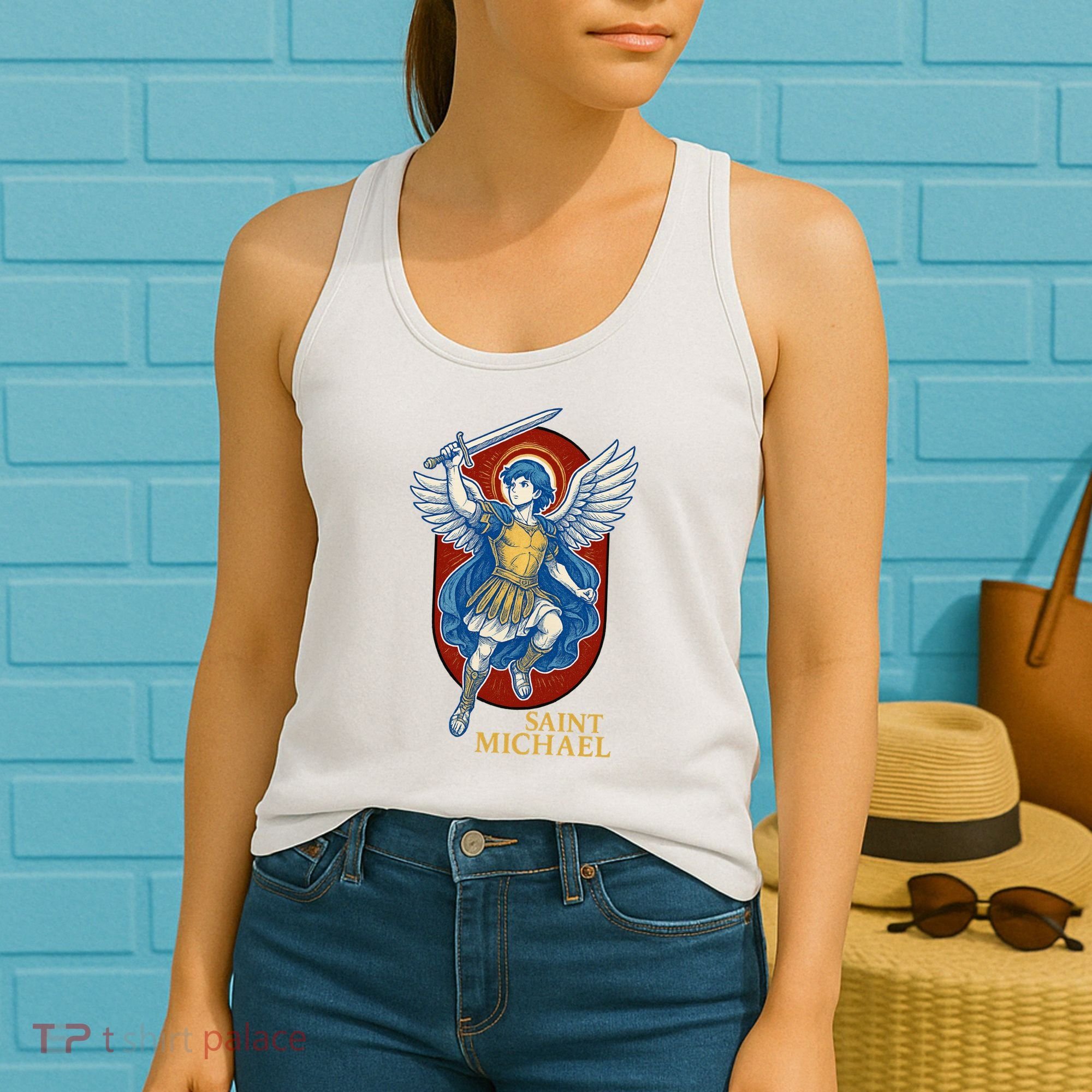 Saint Michael Anime Women's Tank Top