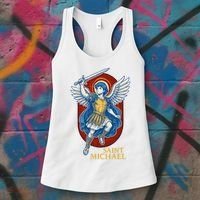 Saint Michael Anime Women's Tank Top thumb 3