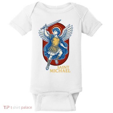 Saint Michael Anime Baby Bodysuit