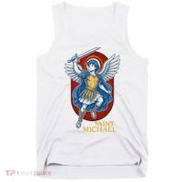 Saint Michael Anime Tank Top thumb 0