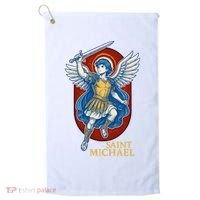 Saint Michael Anime Golf Towel thumb 0