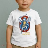 Saint Michael Anime Toddler T-Shirt thumb 2