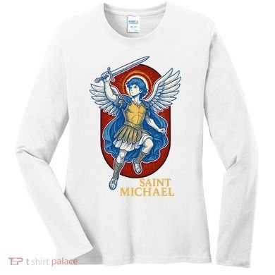 Saint Michael Anime Women's Long Sleeve Shirt