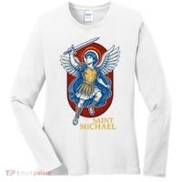 Saint Michael Anime Women's Long Sleeve Shirt thumb 0