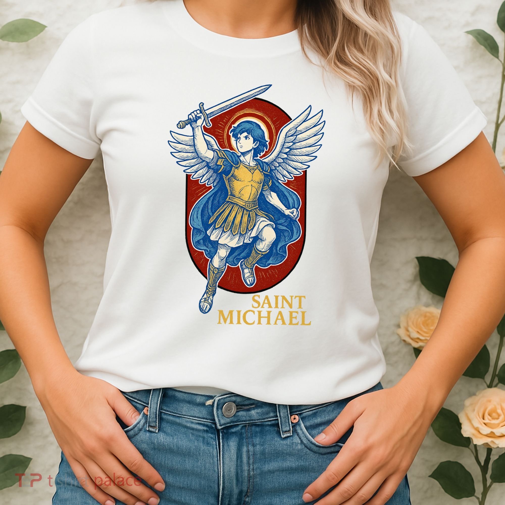 Saint Michael Anime Women's T-Shirt