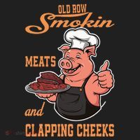 Smoking Meats And Clapping Cheeks Women's Sweatshirt thumb 2