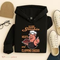 Smoking Meats And Clapping Cheeks Hoodie thumb 4