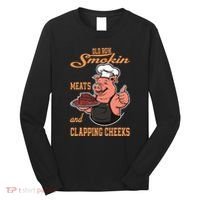 Smoking Meats And Clapping Cheeks Long Sleeve Shirt thumb 0