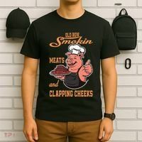 Smoking Meats And Clapping Cheeks T-Shirt thumb 6