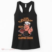 Smoking Meats And Clapping Cheeks Women's Tank Top thumb 0