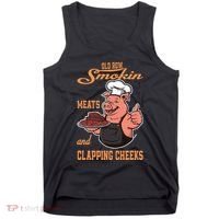Smoking Meats And Clapping Cheeks Tank Top thumb 0