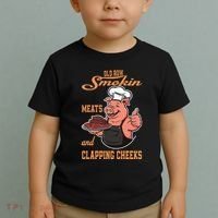 Smoking Meats And Clapping Cheeks Toddler T-Shirt thumb 2